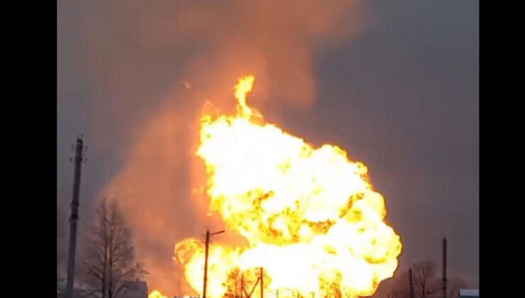 Çuvaşistan’daki Rusya-Ukrayna doğalgaz boru hattında patlama