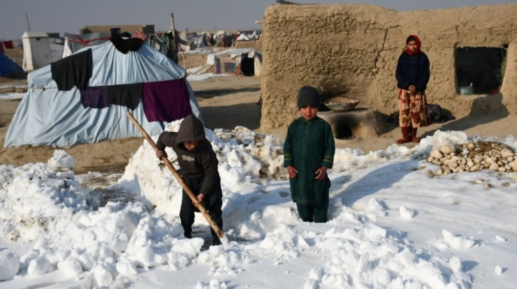 Afganistan’da 10 çocuk soğuk hava nedeniyle öldü