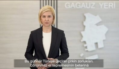 Gagauz Türkleri’nden depremzedelere yardım kampanyası