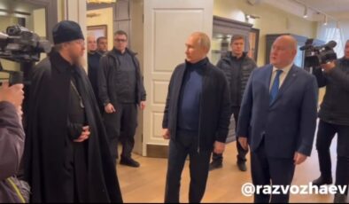 Kırım işgalinin yıl dönümünde işgalci Rusya Devlet Başkanı Putin Kırım’da