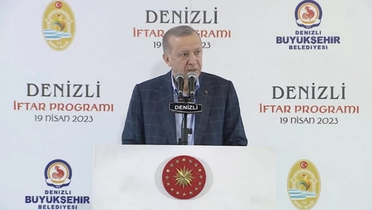 Cumhurbaşkanı Erdoğan, Denizli’de Vatandaşlarla
