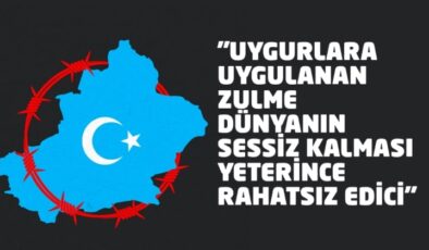 “Uygurlara uygulanan zulme dünyanın sessiz kalması yeterince rahatsız edici”