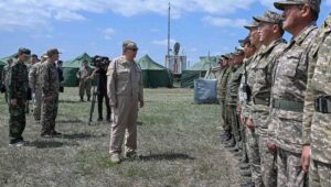 Tokayev toplantıda, “Size başsağlığı dilemek için özellikle geldim. Bu tüm