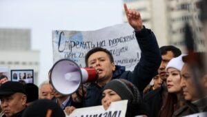 Inga Imanbai 29 Haziran’da, “Bugün zhanbolat 499 gündür tecrit altında.