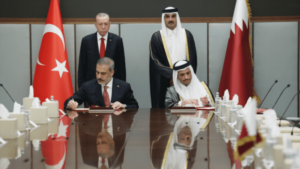 Türkiye ile Katar arasında görüşmelerden sonra ortak bildiri imzalandı