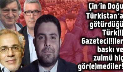 Çin’in Doğu Türkistan’a götürdüğü Türk(!) Gazeteci(!)ler baskı ve zulmü hiç gör(e)mediler!