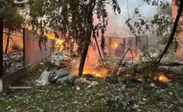 Kiev’e füze saldırısı, hastaneye kaldırılanlar var