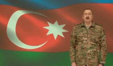 Azerbaycan Cumhurbaşkanı İlham Aliyev: Karabağ’da ateşkes sağlanmıştır