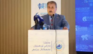Mustafa Destici: Doğu Türkistan özgür olmadan geri adım atmayacağız
