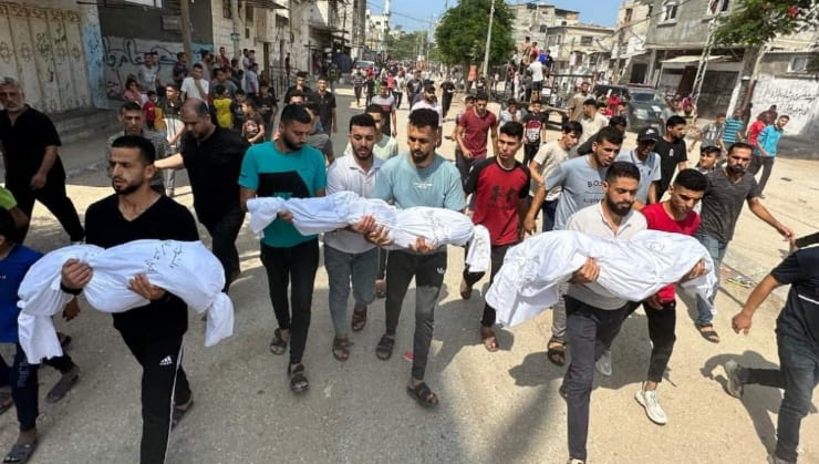 İşgalci israil Gazze’deki İslam Üniversitesi çevresine baskın düzenledi ve işgal