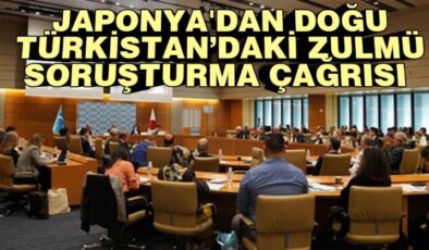 Japonya’dan Doğu Türkistan’daki zulmü soruşturma çağrısı