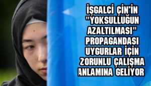 İşgalci Çin’in “Yoksulluğun Azaltılması” propagandası Uygurlar için zorunlu çalışma anlamına geliyor