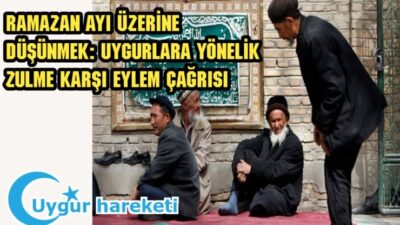 Uygur Hareketi (CFU), yayınladığı basın