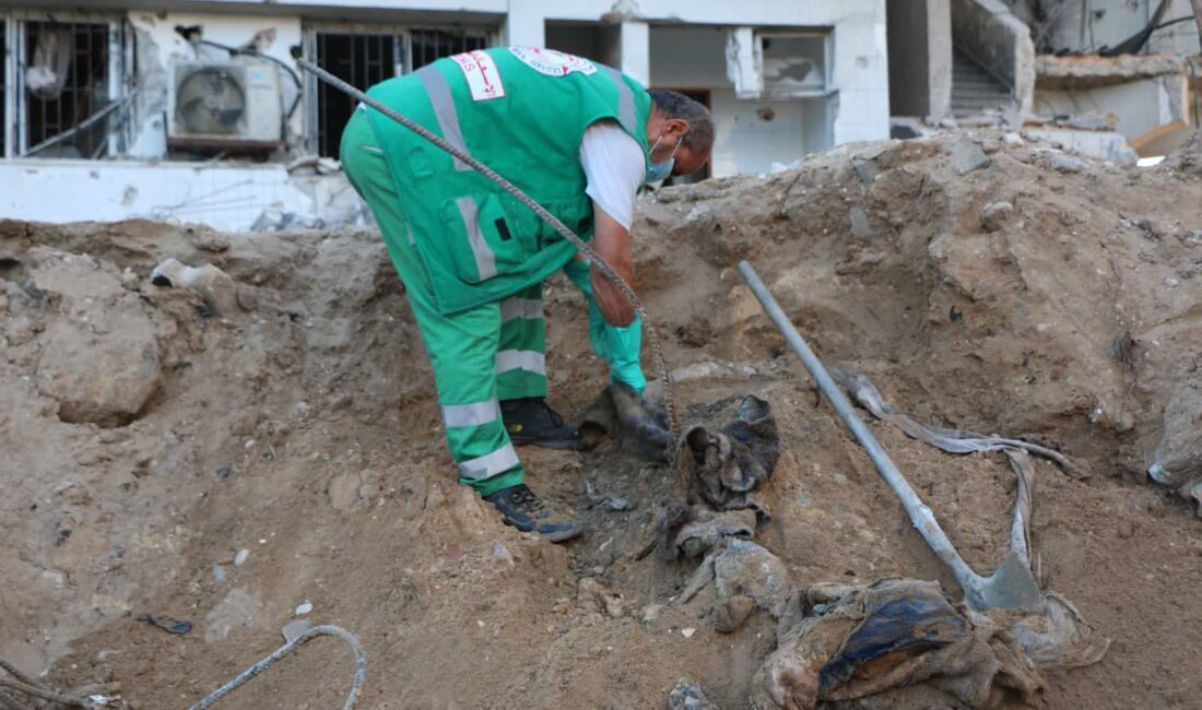 Gazze'deki hükümet medya ofisi, Al-Şifa Tıp Kompleksi içindeki üçüncü bir