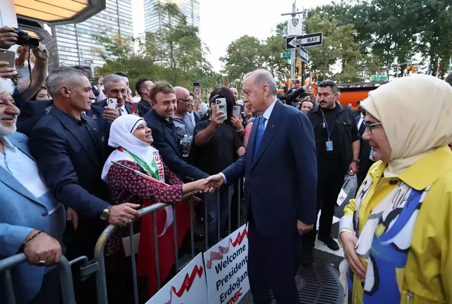 Cumhurbaşkanı Recep Tayyip Erdoğan, BM'nin 79'uncu Genel Kurulu'na katılmak üzere