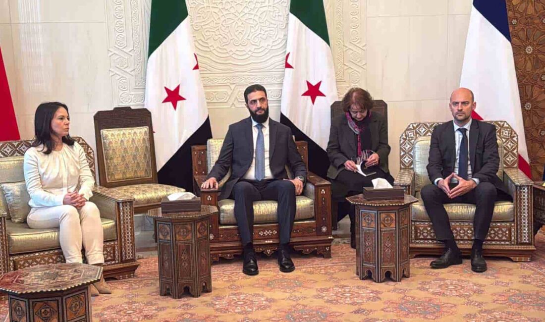 Almanya Dışişleri Bakanı Annalina Berbock Cuma günü Şam'dan yaptığı açıklamada,