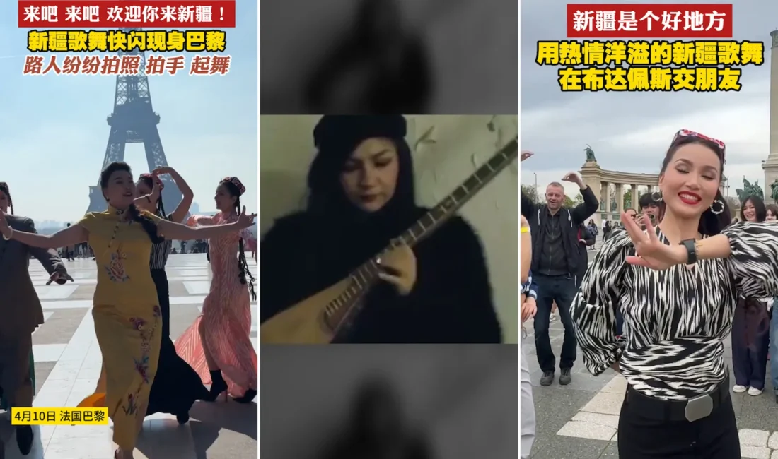 Çin, Avrupa'da Uygur aktivistleri kızdıran Uygur şarkıcı ve dansçıların devlet