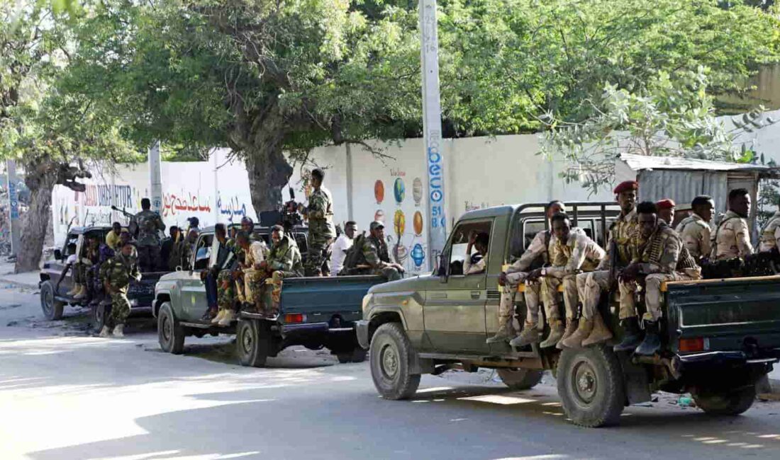 Somali hükümeti, güvenlik birimlerinin Pazar sabahı başkent Mogadişu'daki Damayo askeri