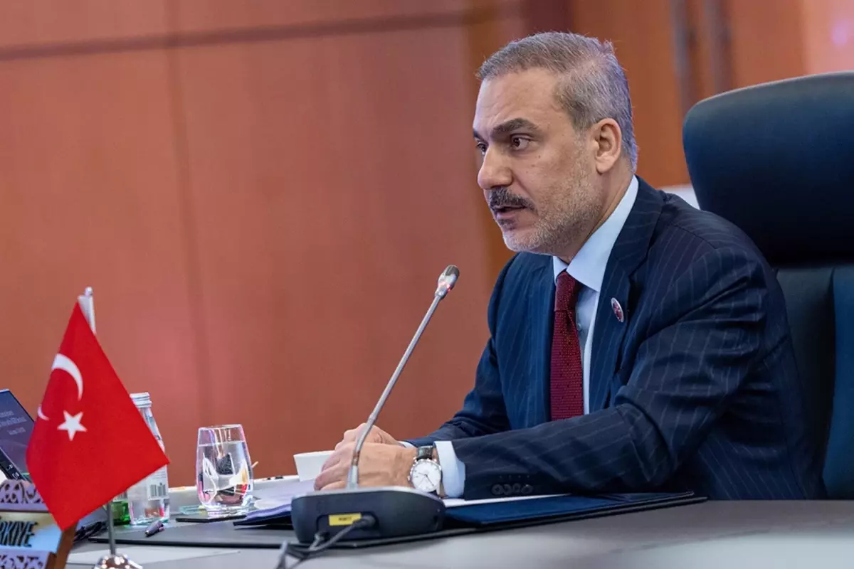 Dışişleri Bakanı Hakan Fidan, Ankara’da Suriye Dışişleri Bakanı Es'ad Hasan