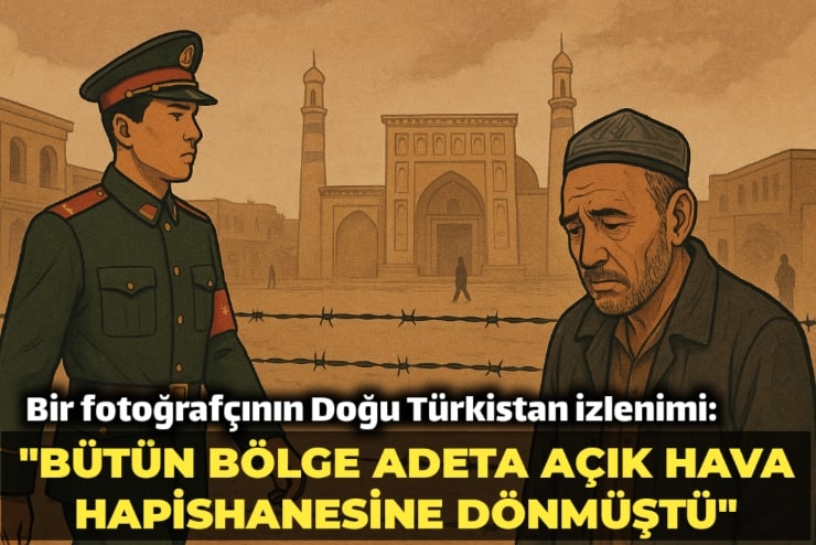 “Bütün bölge adeta açık hava hapishanesine dönmüştü” Fotoğrafçı Patrick Wack, işgal altındaki Doğu Türkistan'da çektiği görüntülerle farkındalık