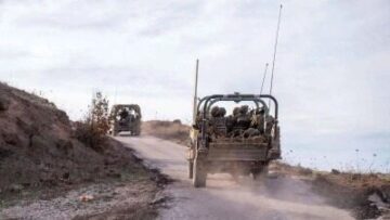 Çarşamba-Perşembe gecesi, işgalci israil güçlerine ait bir askeri konvoy Suriye'de