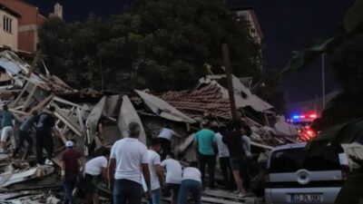 Balıkesir'in Sındırgı ilçesinde meydana gelen 6,1 büyüklüğündeki depremin ardından başlayan