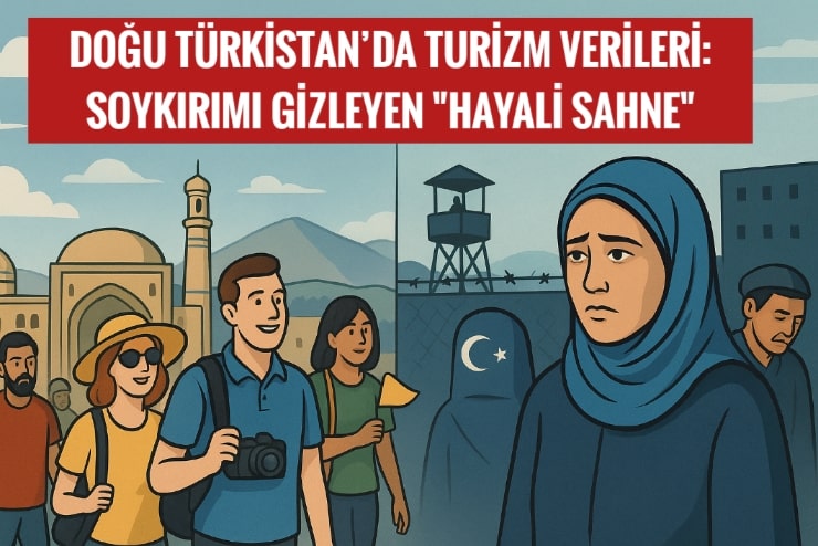 Doğu Türkistan’da turizm verileri: Soykırımı gizleyen “hayali sahne” BBC'de yer alan haberde işgalci Çin’in Doğu Türkistan’da turizm verileri