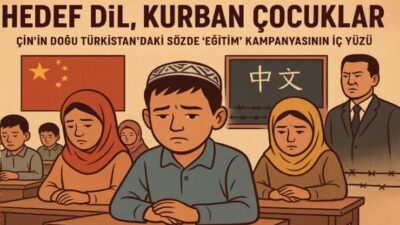 İşgalci Çin'in Doğu Türkistan'daki "yatılı okulları", zorla Mandarin eğitimi ve