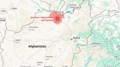 Afganistan'ın kuzeyinde dün gece meydana gelen depremde ölü sayısı her