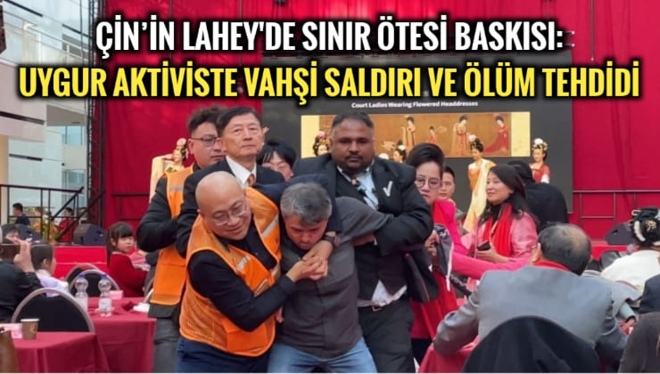 Çin’in Lahey’de sınır ötesi baskısı: Uygur aktiviste vahşi saldırı ve ölüm tehdidi 14 Şubat 2026 tarihinde, Lahey Belediye Binası’nda düzenlenen Çin Yeni