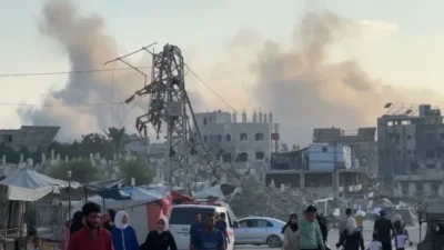 Bu sabah Gazze’nin çeşitli bölgelerine işgalci israil saldırıları Perşembe günü şafak vakti, işgalci israil güçleri Gazze Şeridi'nin çeşitli