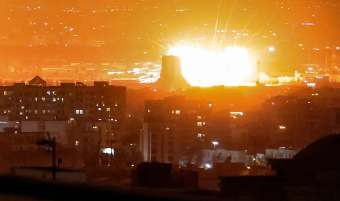 Askeri çatışma, Amerikan ve işgalci israil uçaklarının İran'ın başkenti ve